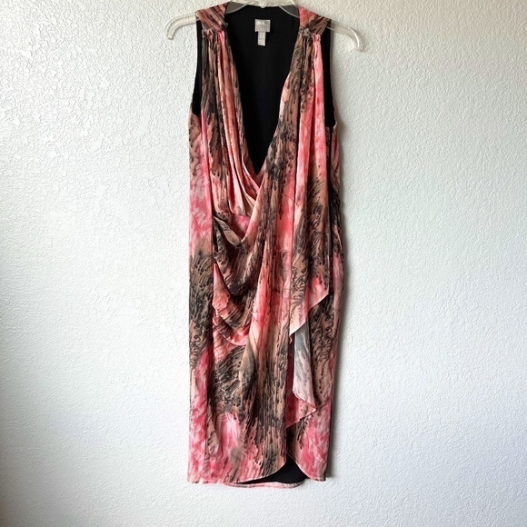 ASOS Design size 6 dress with drape front - Picture 1 of 10